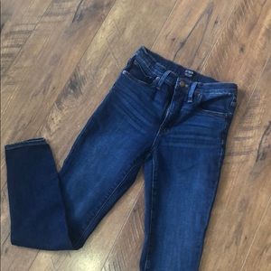 J. Crew high-rise skinny jeans